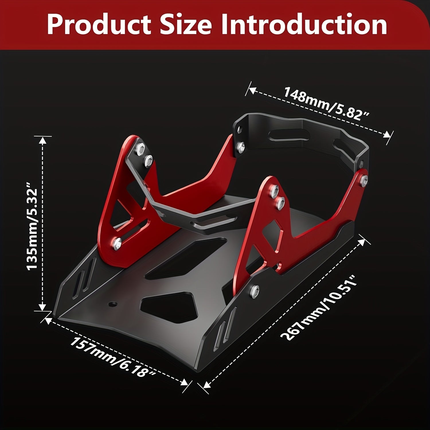 Heavy Duty Motorcycle Wheel Chock by Snagg A Wheel Chock