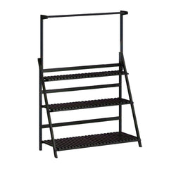 3 Tier Folding Wooden Plant Stand 144cm by Snagg A Rack