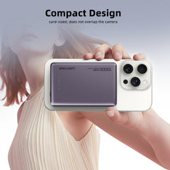 10000mAh Wireless Magnetic Power Bank Battery Pack, by Snagg A Power Bank