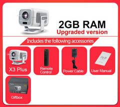 1080P HD Smart Projector – Native Full HD with 4K Support by Snagg A Projector