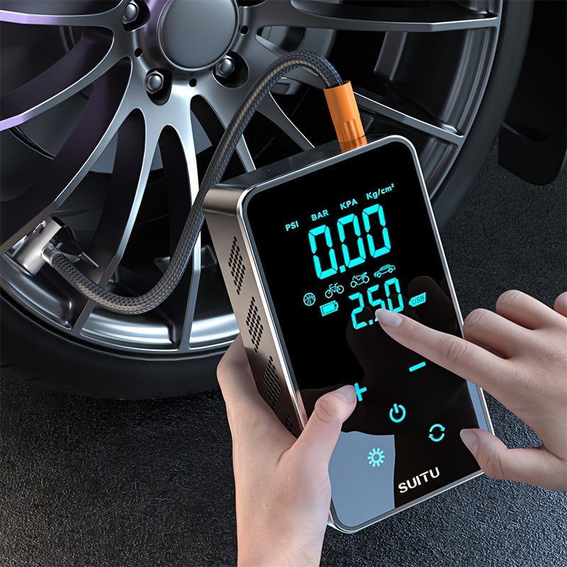 Wireless Fast Charging Tire Inflator by Snagg A Car Inflator