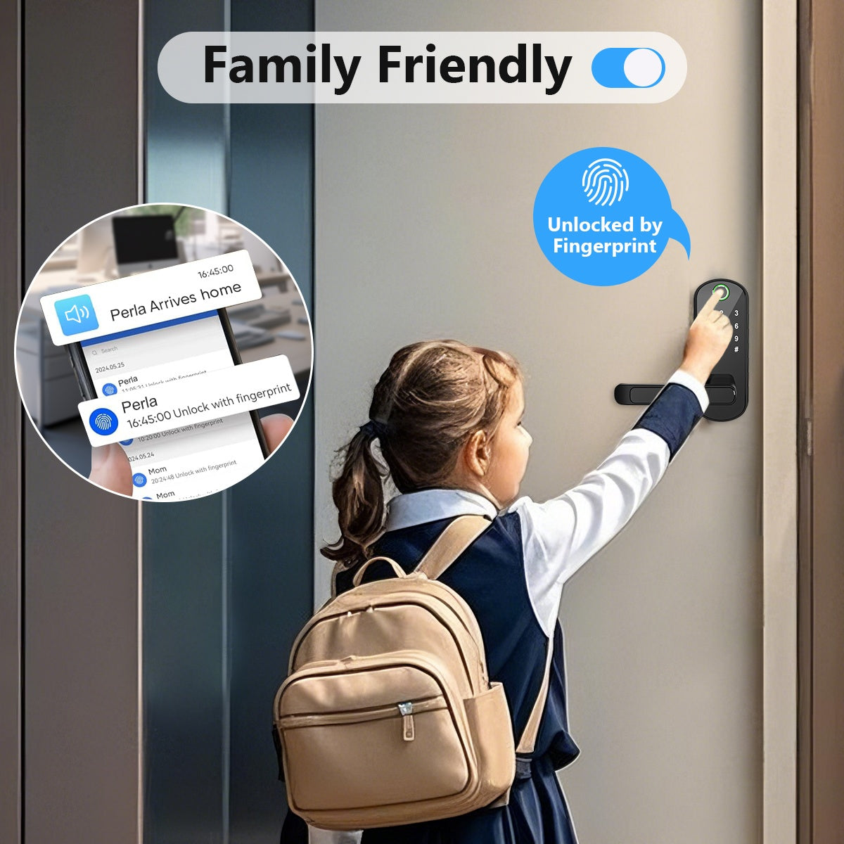 Smart Keyless Entry Door Lock by Snagg A Smart Door Lock