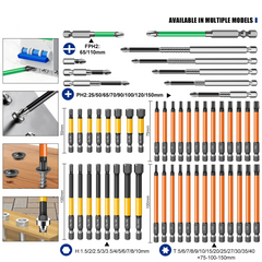 Professional Electrician Bit Set | S2 Steel Anti-Camout & Non-Slip Master Kit