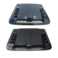 Universal ABS Polished Finish Engine Cooling Air Inlet Hood Vents by Snagg A Hood Vent