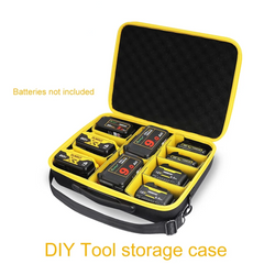 Portable Power Tool Battery Storage Case For DEWALT Batteries