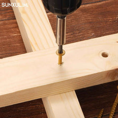 400 Pcs Deck Screw Kit — Rustproof Epoxy-Coated #8/#9/#10 Star-Drive Wood Screws with T25 Bit (1.5’’–4’’)