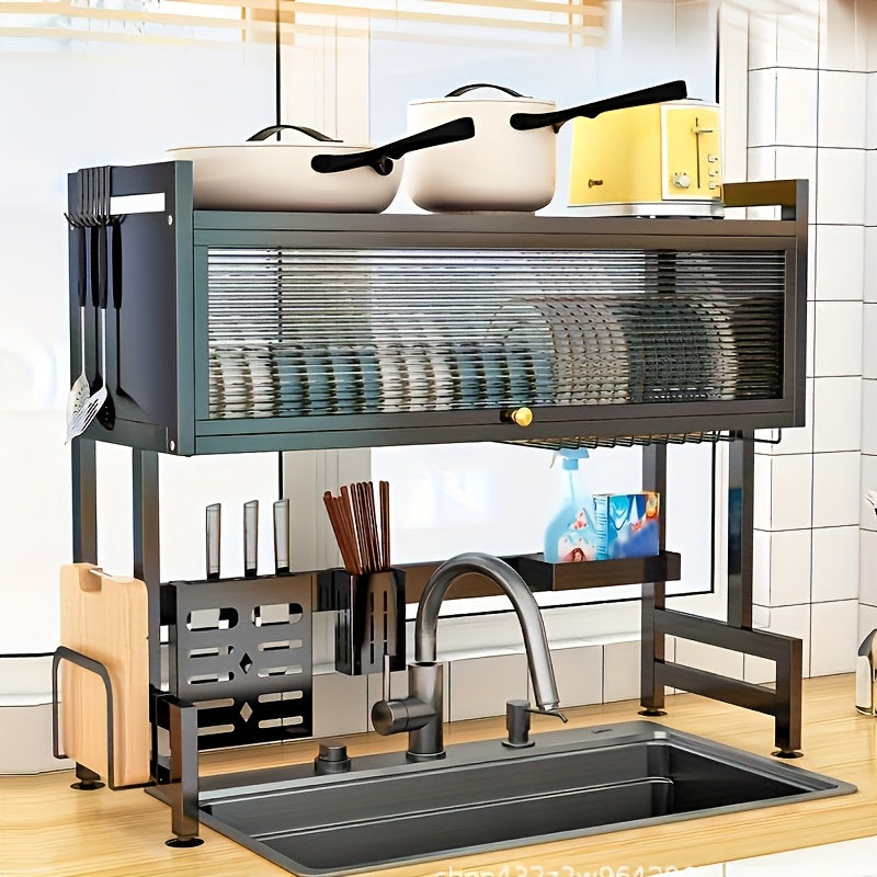 Multifunctional Countertop Dish Rack by Snagg A Rack