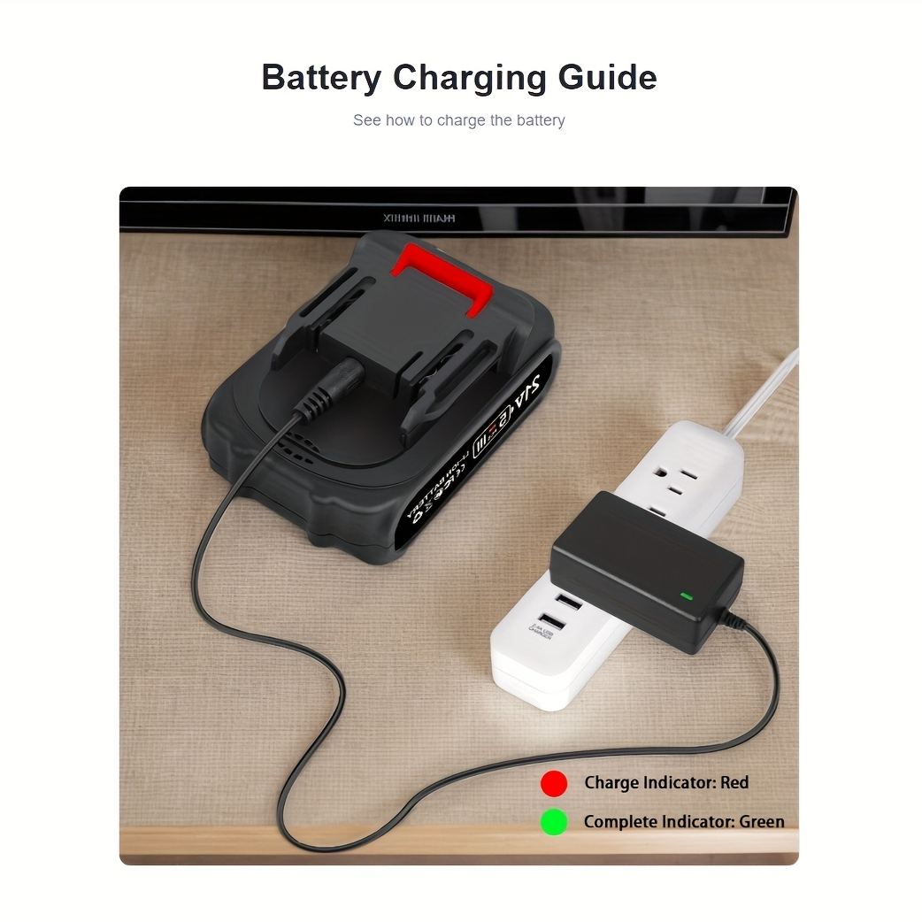 6 Inch Cordless Mini Chainsaw – 2× 21V Batteries | 880W Pure Copper Motor - 2 Chains - Garden Power Tools