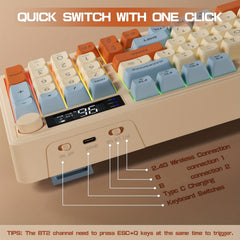 Dual Mode Wireless Gaming Keyboard by Snagg A Keyboard