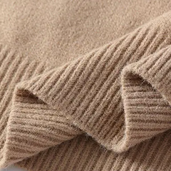 2026 Korean Style "Youth Trend" Pullover | Unisex Mock Neck Thermal Knitwear