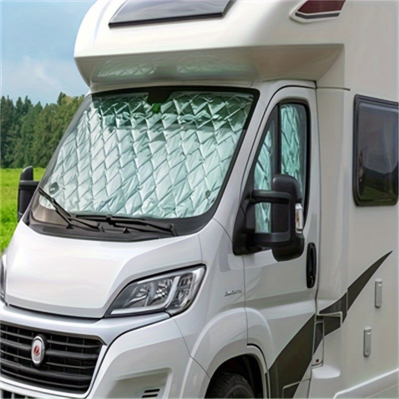 RV Sunshade Set Windshield & Side Window Covers by Snagg A Car Cover