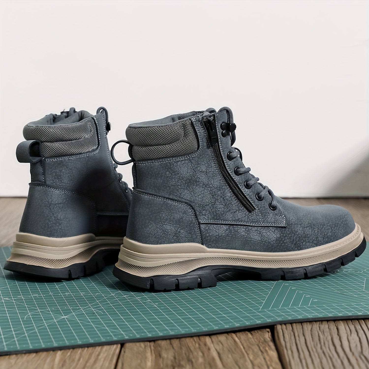 Heavy Duty Steel Toe Work Boots by Snagg A Safety Shoes