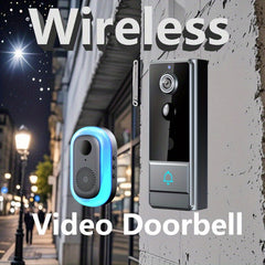 HD Wireless Video Doorbell 720P Resolution with Two-Way Audio by Snagg A Doorbell Camera
