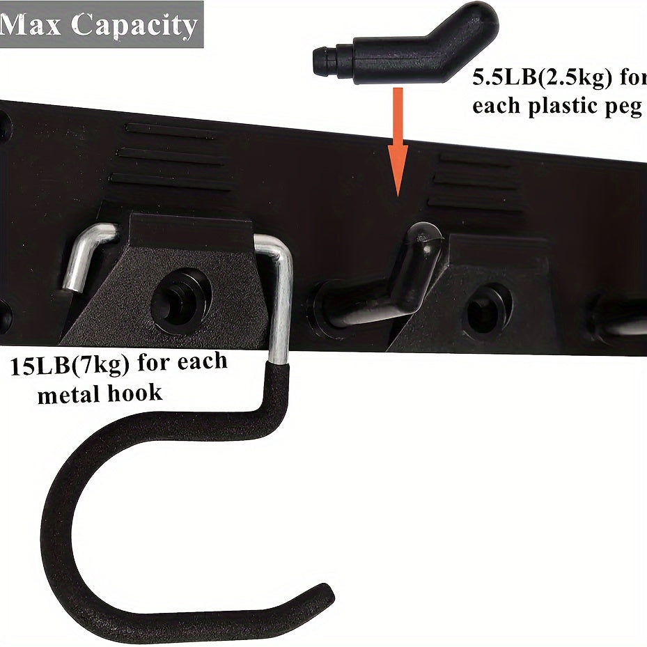 4 Pack Heavy Duty Metal Garden Tool Organizer by Snagg A Rack