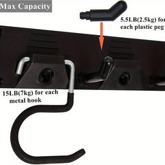 4 Pack Heavy Duty Metal Garden Tool Organizer by Snagg A Rack