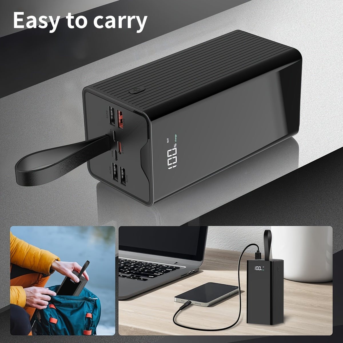 60,000mAh Portable Power Bank by Snagg A Power Bank