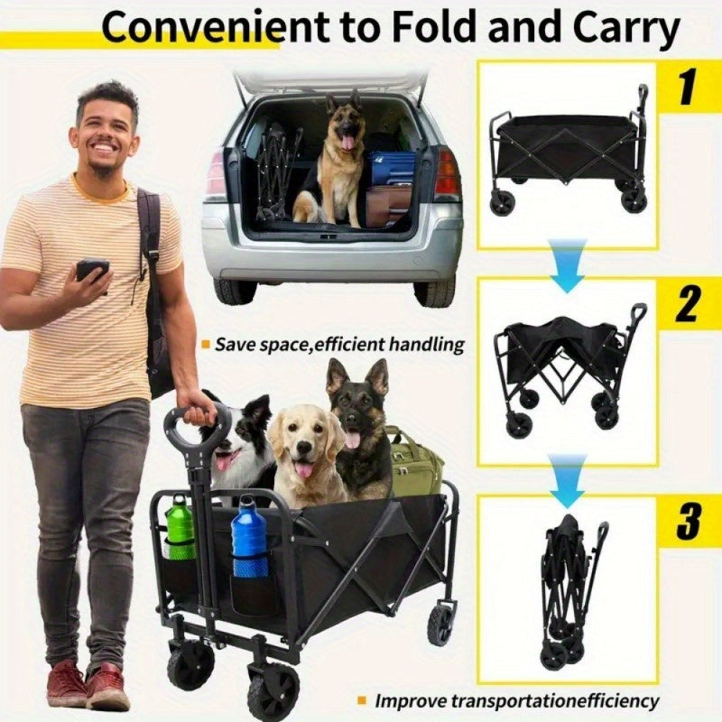 Heavy Duty Foldable Utility Cart by Snagg A Trolley