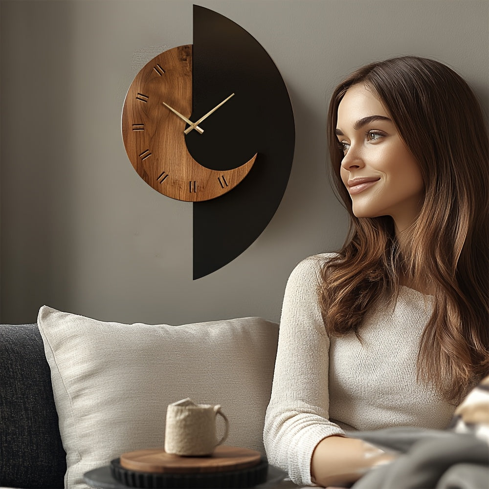 Artistic Wooden Wall Clock by Snagg A Clock
