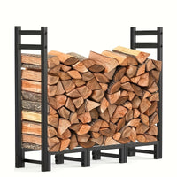 Heavy Duty Adjustable Firewood Rack by Snagg A Rack