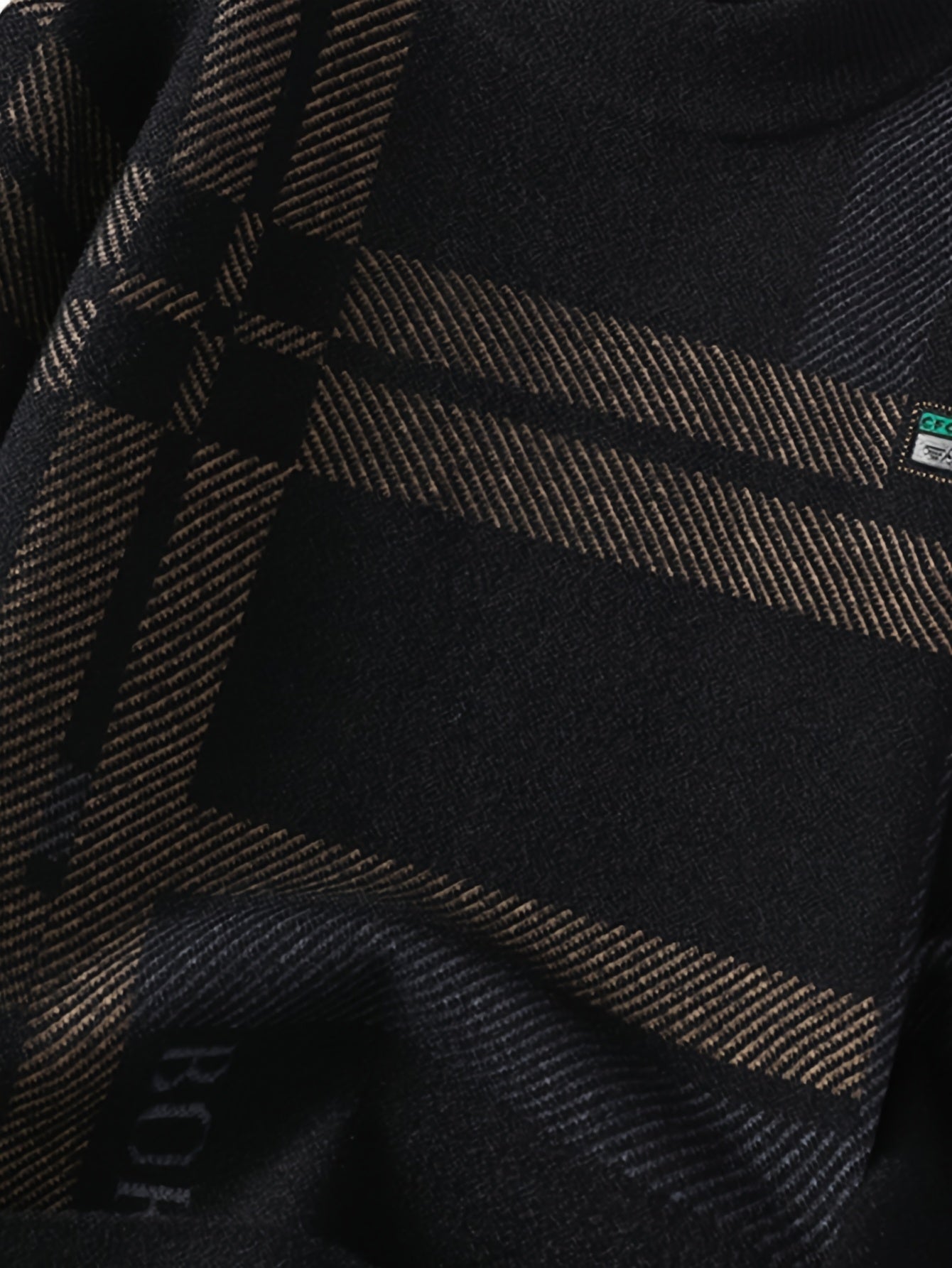 Men’s Color Block Crew Neck Sweater by Snagg A Jumper