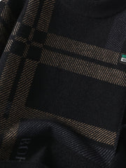 Men’s Color Block Crew Neck Sweater by Snagg A Jumper