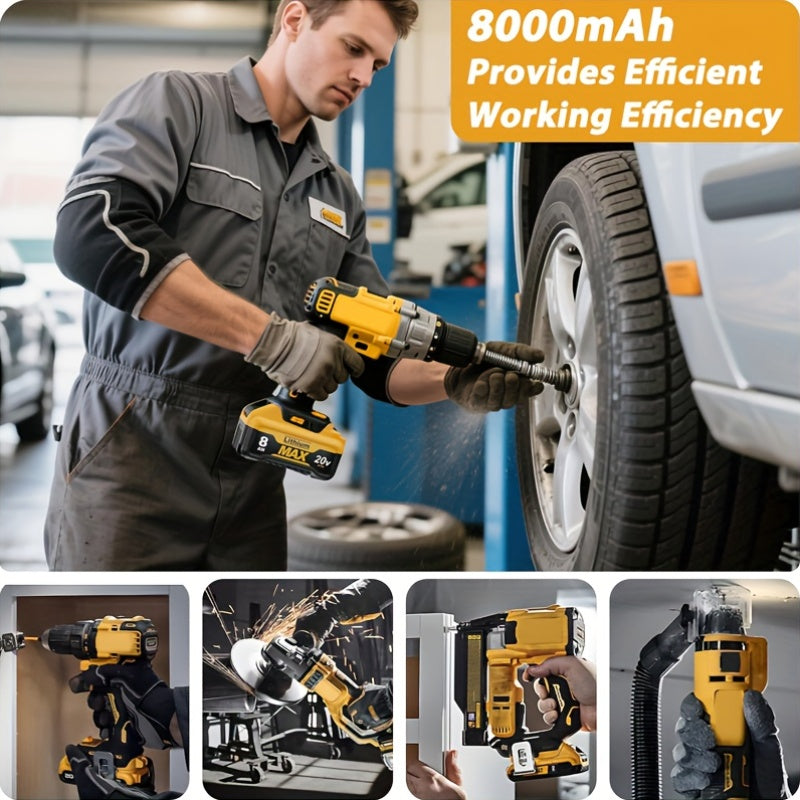 8.0Ah Dewalt 20V MAX Replacement Battery