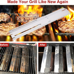 Adjustable Stainless Steel Grill Heat Tents by Snagg A Heat Tents