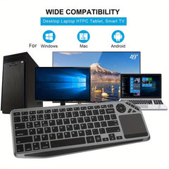 7 Color Backlit Wireless Keyboard for Android, Windows, PC & TV Box by Snagg A Keyboard