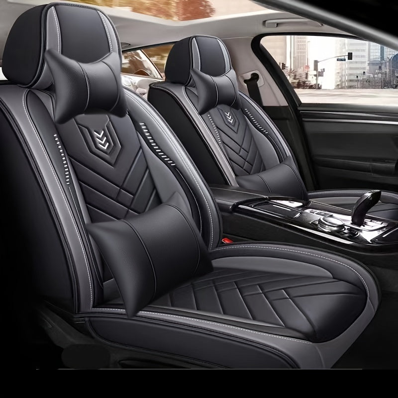5 Seater All-Inclusive Car Seat Cover Set by Snagg A Seat Cover