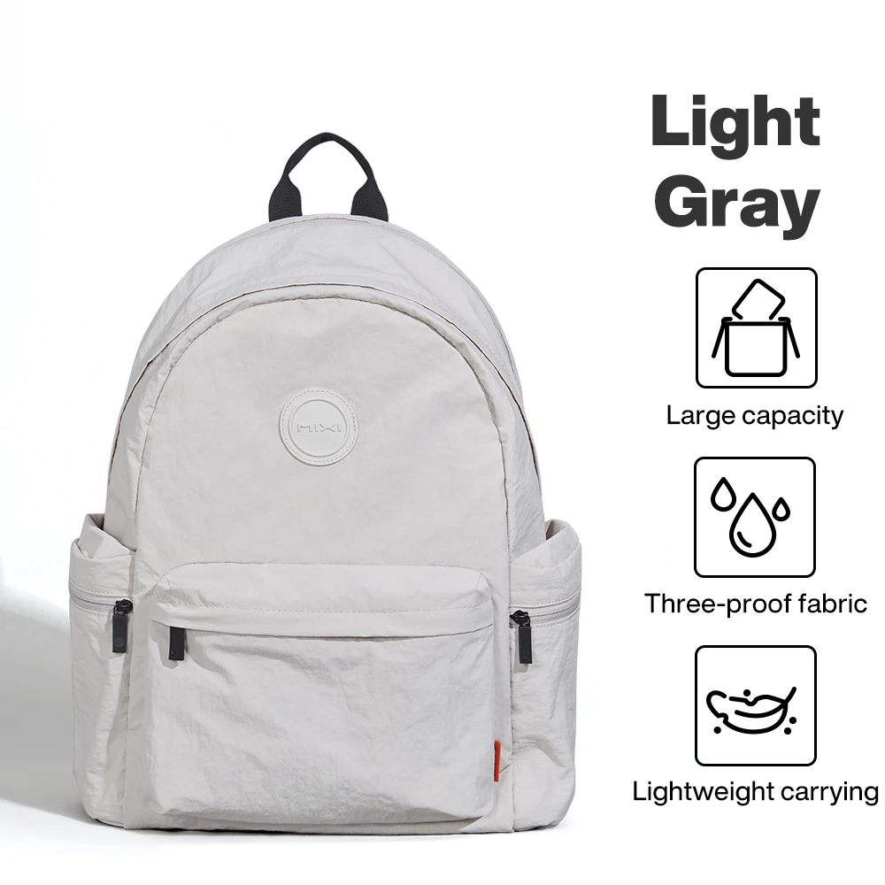 Lightweight Casual Laptop Backpack 15" – Water-Resistant Travel Bookbag & Small Hiking Bag (17–20L)