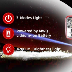 4200LM LED 18V Light for Milwaukee M18 Battery