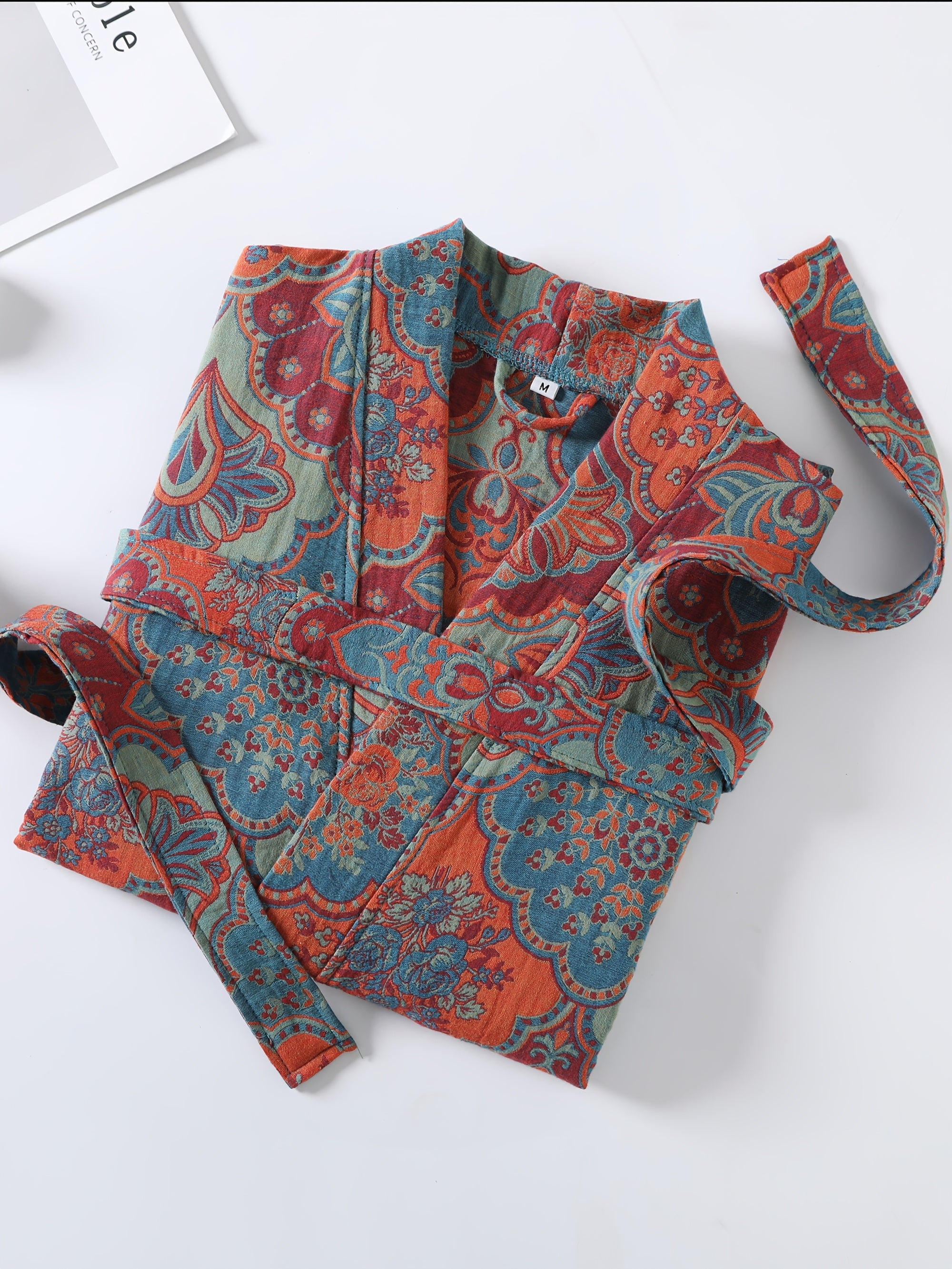 Women’s Vintage Floral Pajama Robe by Snagg A Robe