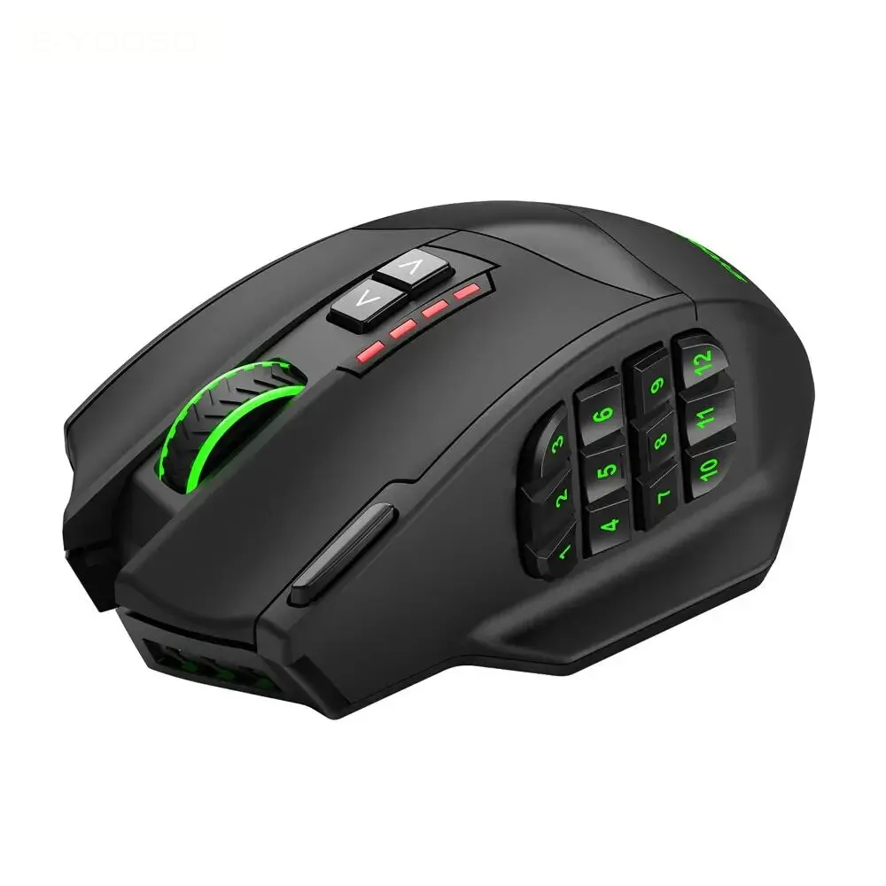 Wireless RGB Gaming Mouse 2.4G USB Connection & 16,000 DPI Optical Sensor for PC & Laptop by Snagg A Gaming Mouse