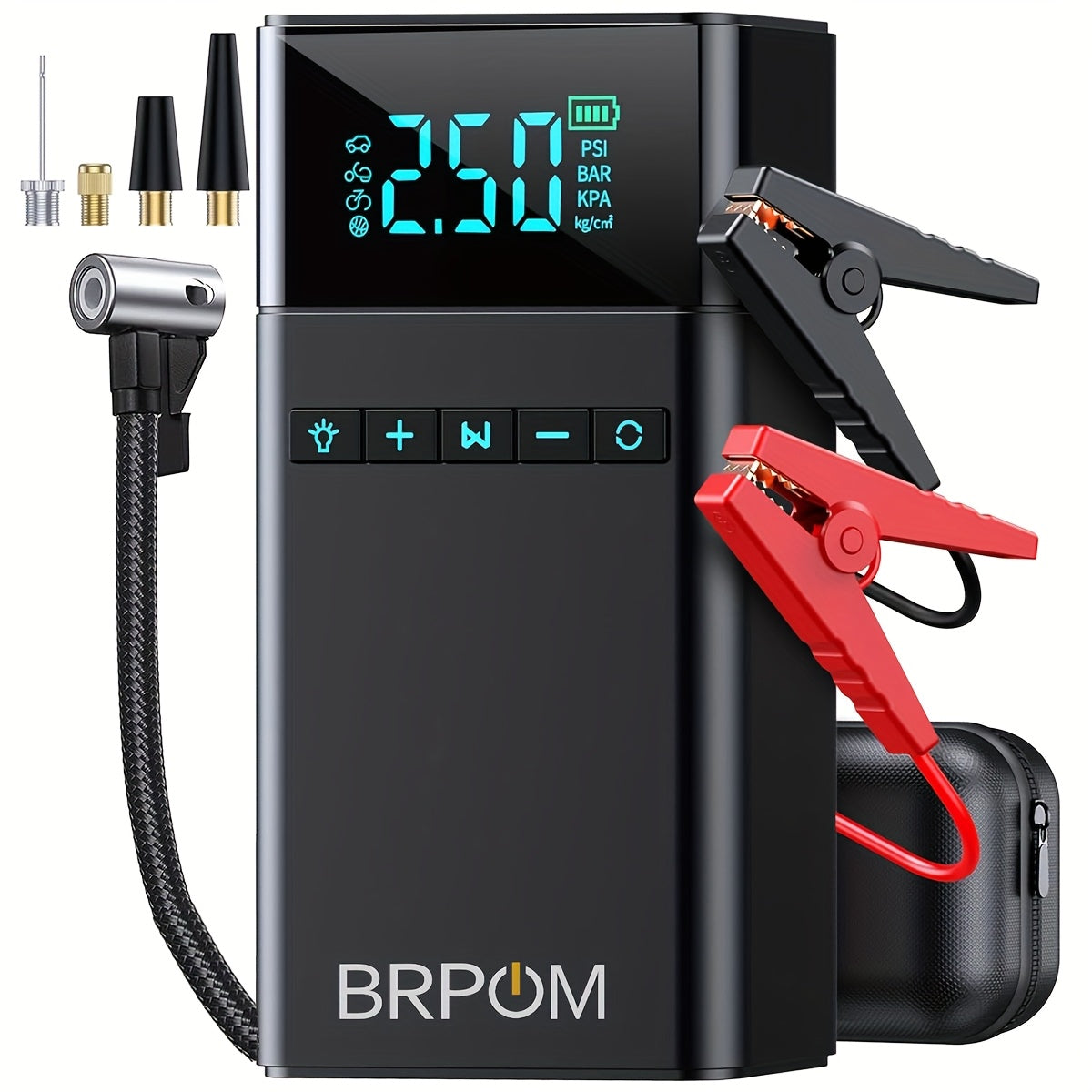 7500A Car Jump Starter with Air Compressor by Snagg A Jump Starter