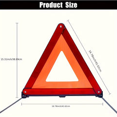 6pcs Reflective Safety Triangles by Snagg A Safety Triangle