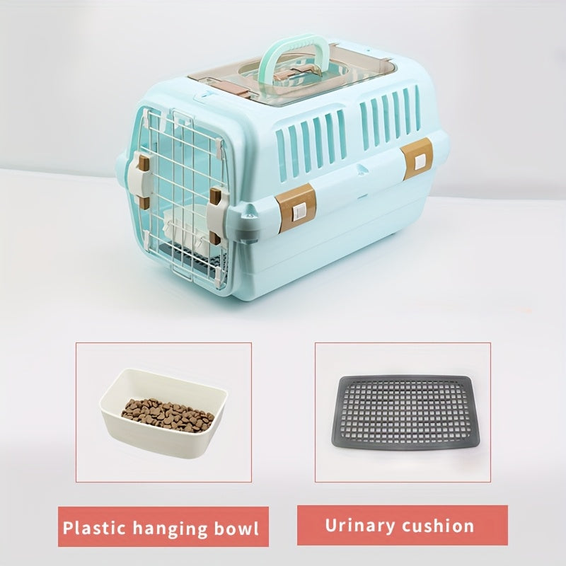Pet Portable Hard-Shell Travel Carrier by Snagg A Pet Air Carrier