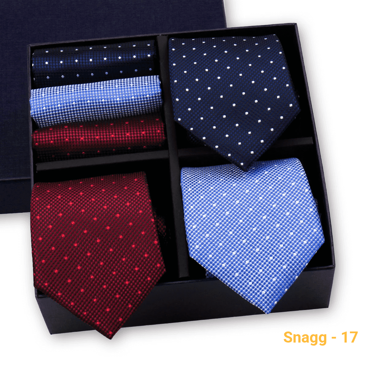 Formal Men’s Tie Collection — 3 Luxury Neckties & Handkerchiefs - GL-21 - Others In Fashion