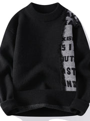 Korean Style Patchwork Sweater by Snagg A Jumper