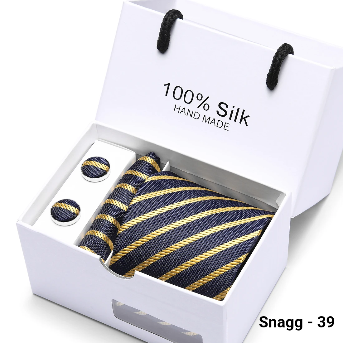 Luxury Silk Paisley Tie for Men — Extra-Long Woven Jacquard Necktie Suits & Weddings - Snagg - 39 - Others In Fashion