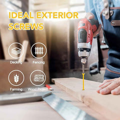 310 / 500 Pcs Outdoor Deck Screw Set - Power Tools Gadget