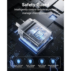 20W USB-C Fast Charger 3 Pack - With to Cable - White - Charging Hubs