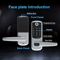 Smart Door Lock with Fingerprint & Keypad by Snagg A Smart Door Lock