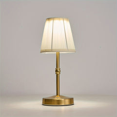 Rechargeable Antique Brass Lamp with Dimmer by Snagg A Table Lamp