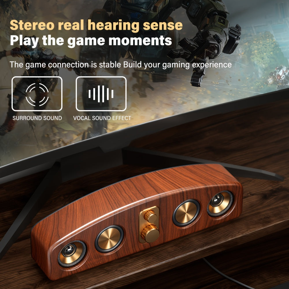 5.0 Channel Wireless Soundbar System by Snagg A Portable Speaker