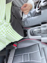 Pet Car Seat – Portable Safety Seat Pad for Small Dogs & Cats by Snagg A Dog Car Seat