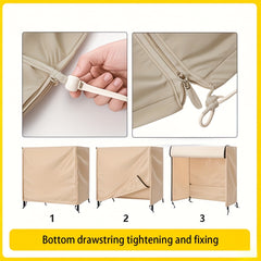 Beige Oxford Swing Chair Cover by Snagg A Canopy Tent