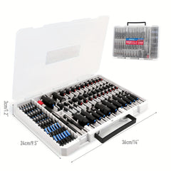 80pcs Magnetic Impact Nut Driver Set
