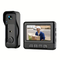Wireless Video Doorbell with 4.3″ Display by Snagg A Doorbell Camera