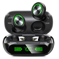 Mini Wireless 5.3 Earbuds | Lightweight In-Ear Headphones with Mic & Charging Case (IPX7) by Snagg An EarBud