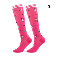 Stylish Compression Socks Elastic Support for Varicose Veins & Swelling Relief